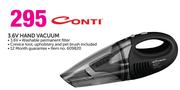 Conti 3.6V Hand Vacuum
