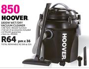 Hoover 1800W Wet/Dry Vacuum Cleaner