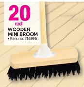 Academy Wooden Mini Broom