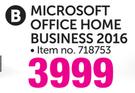 Microsoft Office Home Business 2016