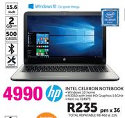 HP Intel Celeron Notebook