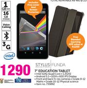 Stylus Funda 7" Education Tablet