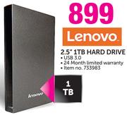 Lenovo 2.5" 1TB Hard Drive