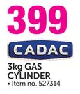Cadac 3kg Gas Cylinder