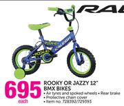 Raleigh Rooky Or Jazzy 12" BMX Bikes-Each