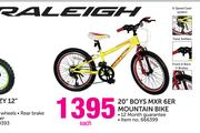 Raleigh 20" Boys MXR 6ER Mountain Bike