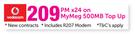 Lenovo 10.1" 2 In 1 Device-On MyMeg 500MB Top Up