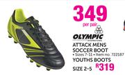 Olympic Attack Youth Boot-Per Pair