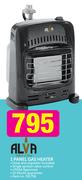 Alva 1 Panel Gas Heater