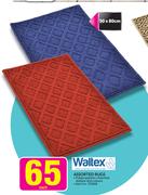 Waltex Assorted Rugs-50 x 80cm Each