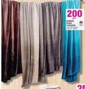 Always Home Ombre Mink Throws-180 x 200cm Each