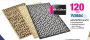 Waltex Assorted Rugs-65 x 110cm Each