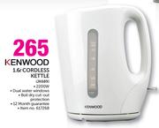 Kenwood 1.6Ltr Cordless Kettle JK689