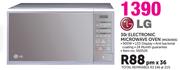 LG 30Ltr Electronic Microwave Oven MS3040S