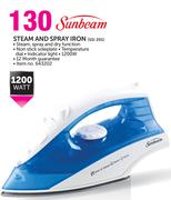 Sunbeam Steam And Spray Iron SSI 201