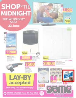 Game Kenya : Shop Til Midnight (23 Jun - 6 Jul 2016), page 1