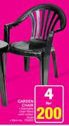 Cenplast Garden Chair-For 4