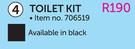Voyager Toilet Kit