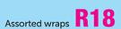 Assorted Wraps-Each