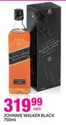Johnnie Walker Black-750ml Each