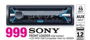 Sony Front Loader CDX G1151U