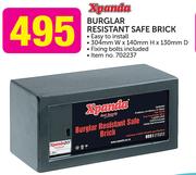 Xpanda Burglar Resistant Safe Brick
