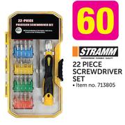 Stramm 22 Piece Screwdriver Set