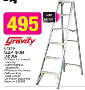 Gravity 6 Step Aluminium Ladder