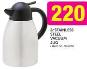 2Ltr Stainless Steel Vacuum Jug