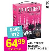 4th Street Natural Sweet Rose-3Ltr