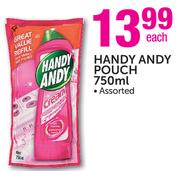 Handy Andy Pouch Assorted-750ml