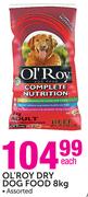 Ol'Roy Dry Dog Food Assorted-8Kg