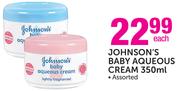 Johnson's Baby Aqueous Cream Assorted-350ml Each