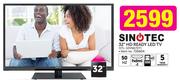 Sinotec 32" HD Ready LED TV STL-32VN67DT