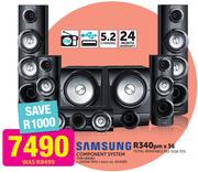 Samsung 5.2 Channel Component System HW E6500