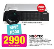Sinotec LED Projector SPJ-86C