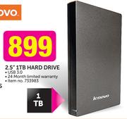 Lenovo 2.5" 1TB Hard Drive