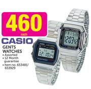 Casio Gents Watches-Each