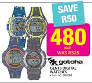 Gotcha Gents Digital Watches-Each