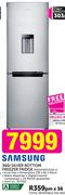 Samsung 360Ltr Silver Bottom Freezer Fridge RB29HWR3DSA U