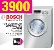 Bosch 6Kg Silver Front Load Washing Machine