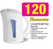Pineware 1.7Ltr Auto Kettle PAK 834