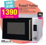 Russell Hobbs 30Ltr Microwave Oven RHEM30L