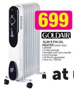 Goldair Slim 9 Fin Oil Heater GSOR-900
