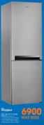 Whirlpool 339Ltr Silver Combi Fridge BLF8001 OX