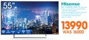 Hisense 55" UHD Curved LED TV 55K720UW