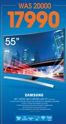 Samsung 55" UHD Curved LED TV 55JU6600