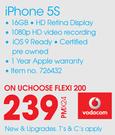 Apple iPhone 5S-On uChoose Flexi 200