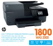 HP 4 In 1 OfficeJet Wireless Printer OJ6830