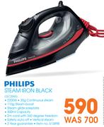 Philips Steam Iron Black GC2965